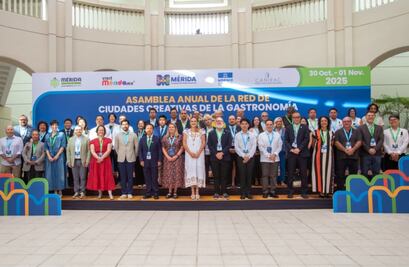 La gastronomía no solo se saborea, también impulsa economías, señala Cecilia Patrón en Asamblea de Gastronomía de UNESCO