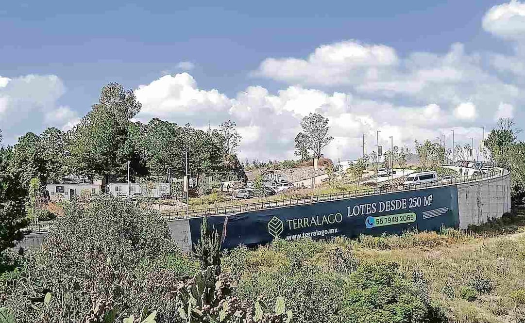 Sobre el proyecto de Terralago, autoridades indicaron que sólo se tiene permiso para lotificar terrenos, pero no para construir. Foto: Gisela González Granados / EL UNIVERSAL