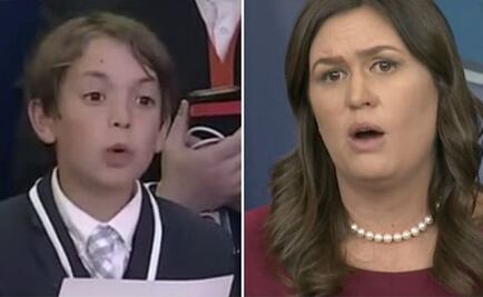 Video. La pregunta de un niño que casi hizo llorar a la vocera de la Casa Blanca