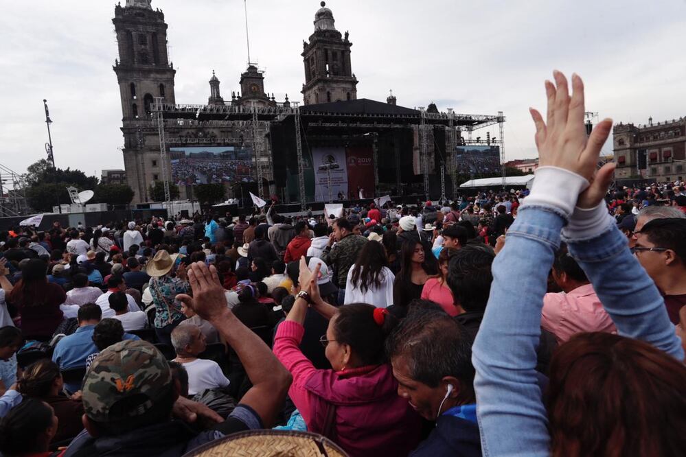 "Amlofest" en Zócalo capitalino. Fotografía de Iván Stephens EL UNIVERSAL