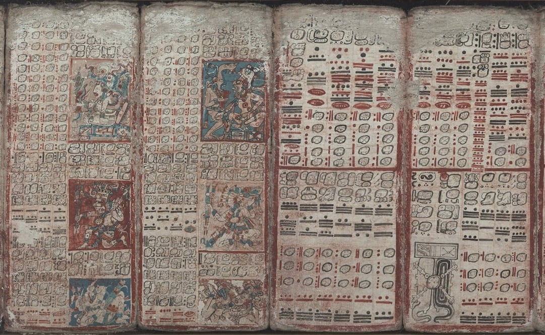 El Códice de Dresde se encuentra en Alemania desde el siglo XVIII - Foto: Tomada del sitio web del INAH