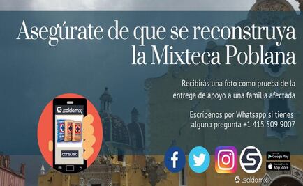 A través de app, migrantes ayudarán a reconstruir la Mixteca Poblana