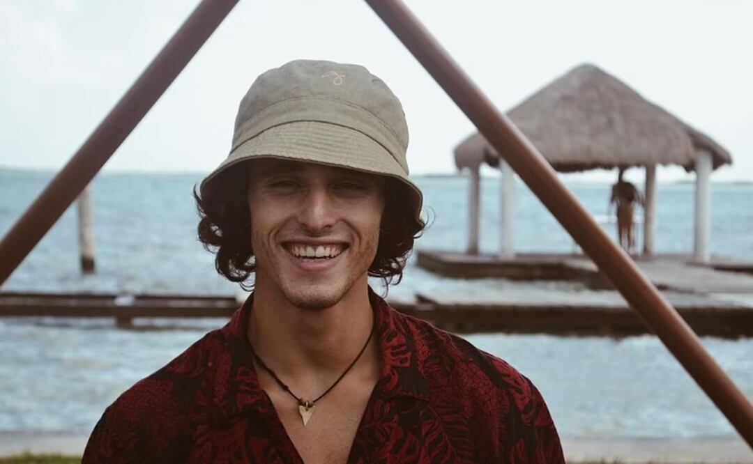 Benjamín Gamond, el joven atacado a machetazos por un hombre en una playa de México. Foto: La Nación GDA