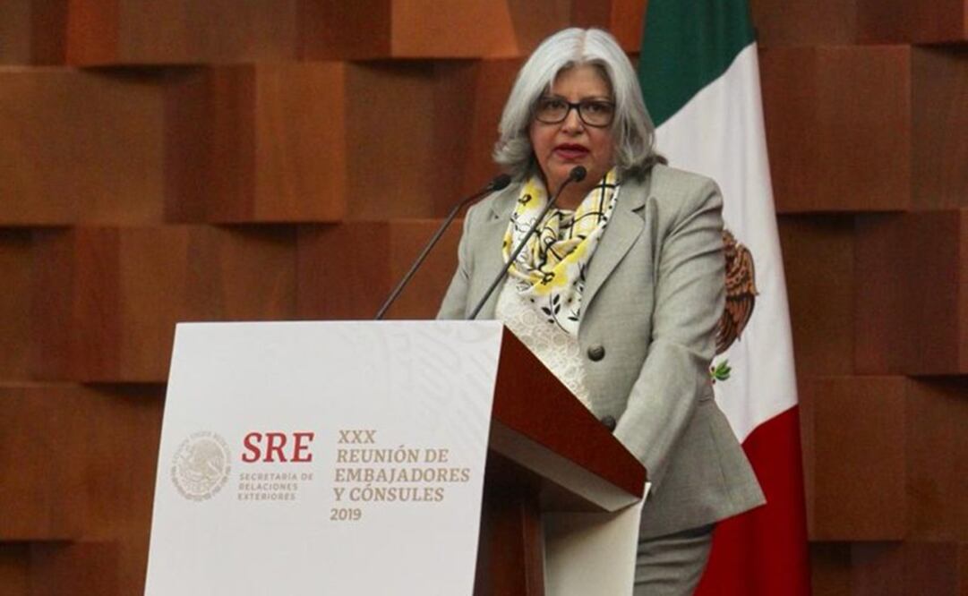 Secretaria de Economía, Graciela Márquez Colín (Foto tomada de Twitter @SRE_mx)
