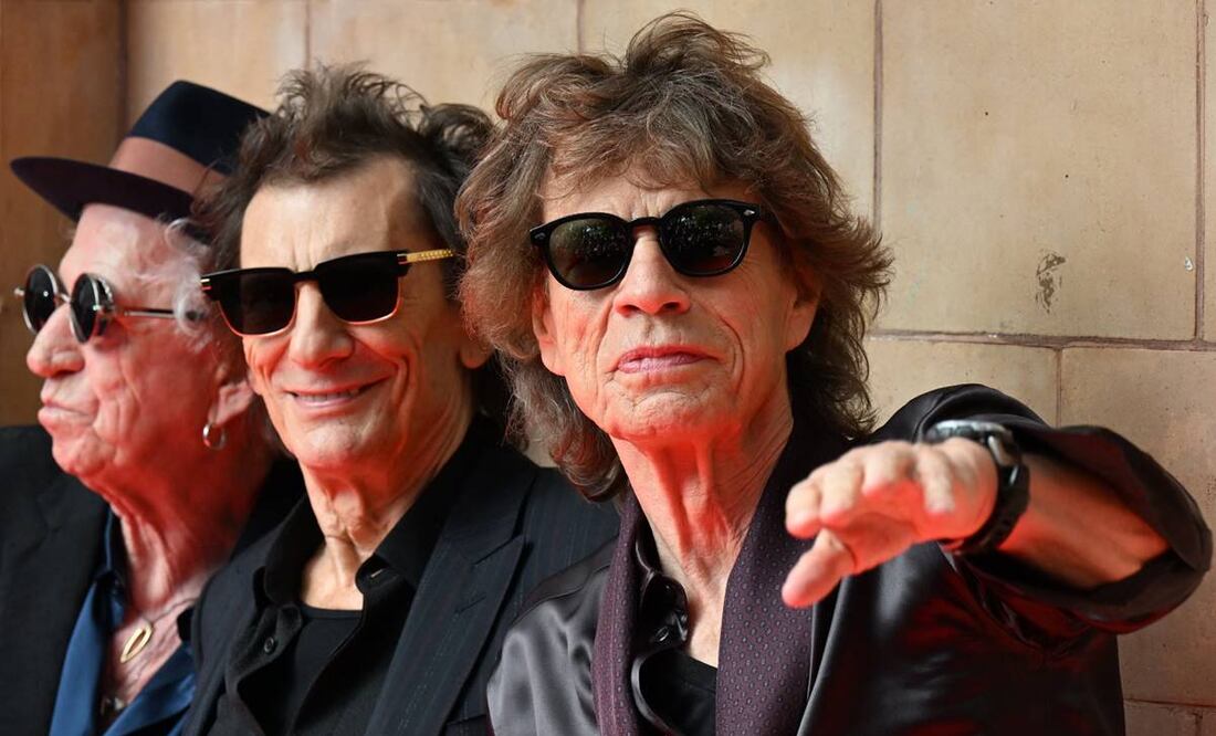 Los Rolling Stones sacarán el 20 de octubre su nuevo álbum "Hackney Diamonds". Foto: AFP.