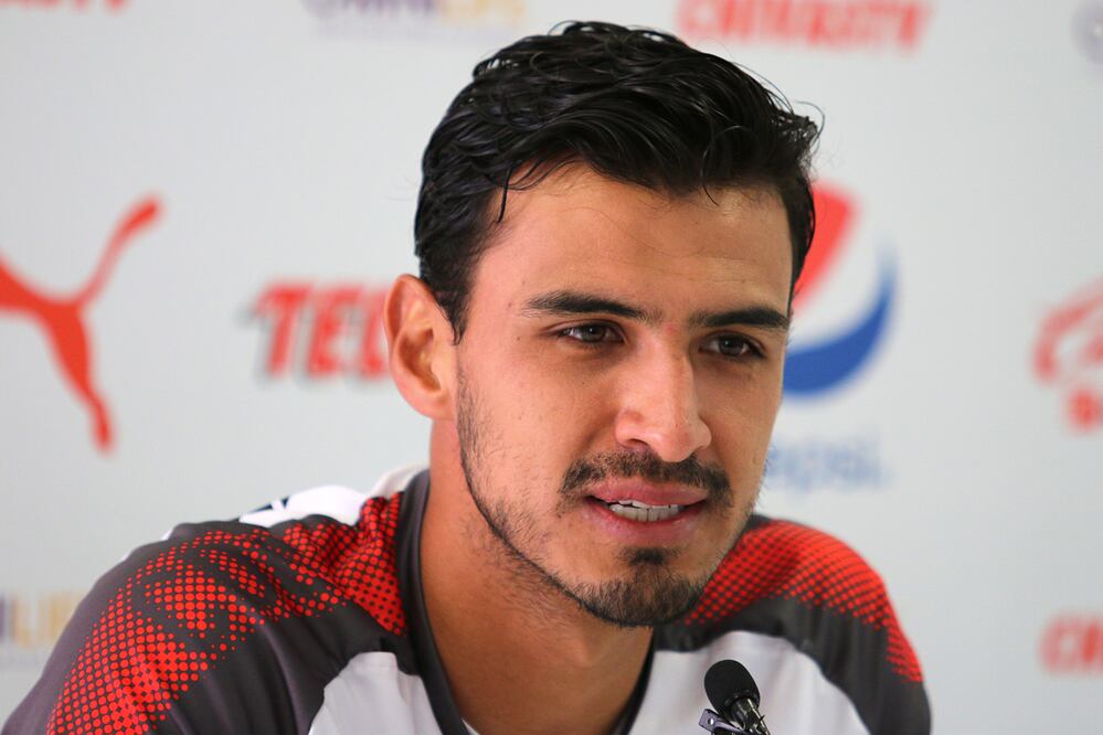 Imago7. Oswaldo Alanís durante una conferencia de prensa previo al final de la Liga MX