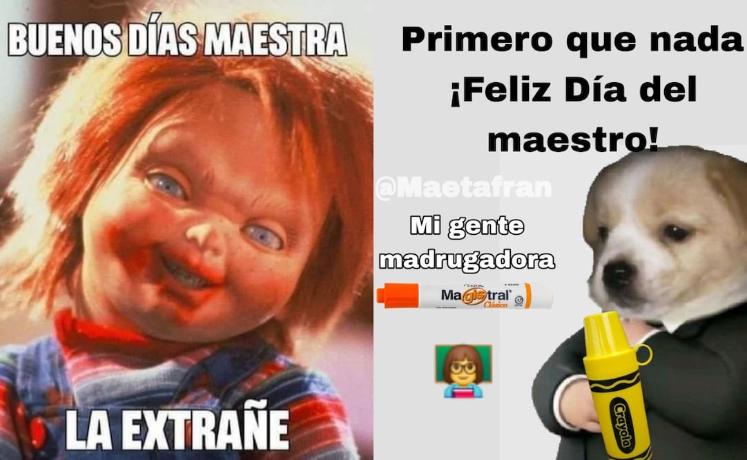 Día del Maestro 2026: La mejor ola de memes con la que seguro sacas 10; celebra a tu profe favorito. Foto: Redes Sociales