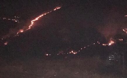 "Controlado y debilitado” incendio en Huixquilucan, informan autoridades