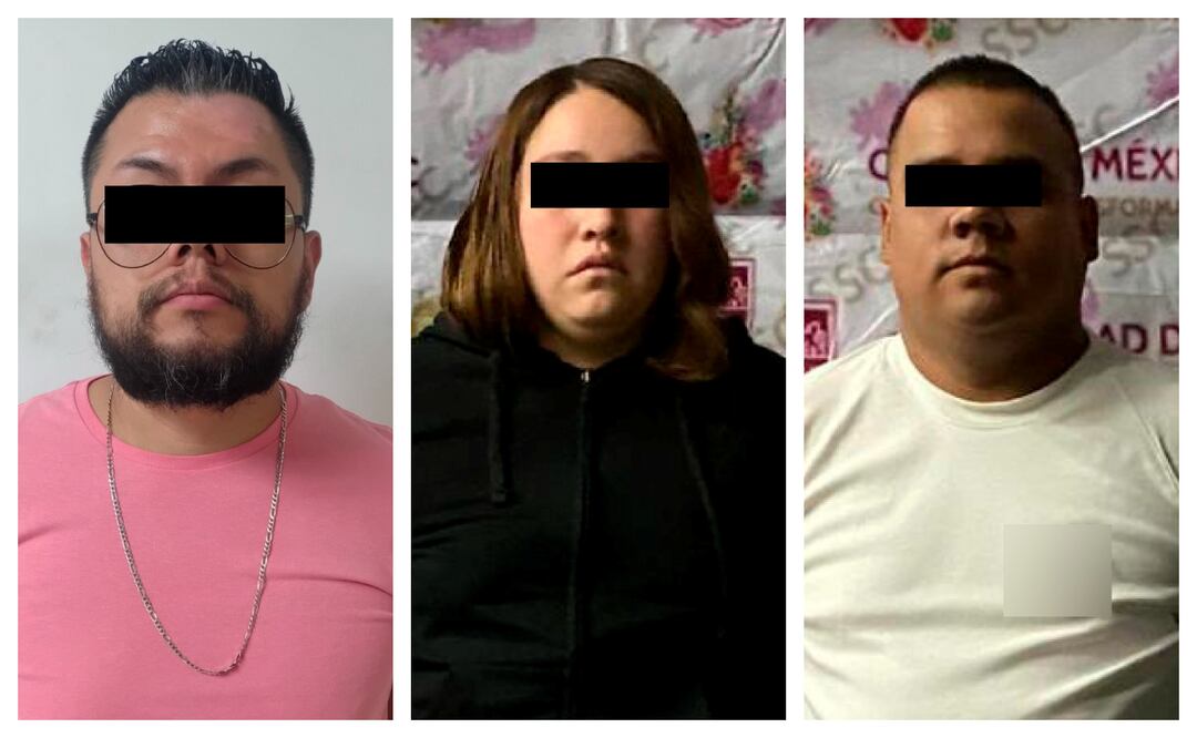 Caen tres presuntos extorsionadores de La Unión Tepito; golpeaban y amenazaban a transportistas. Foto: Especial