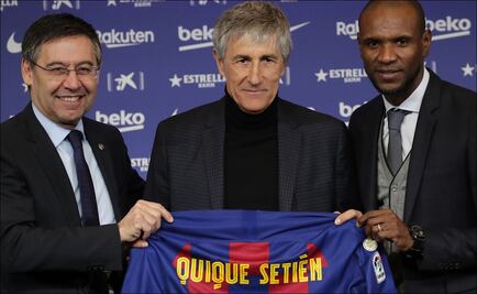 Ayer paseaba junto a las vacas, hoy soy DT del Barcelona: Quique Setién