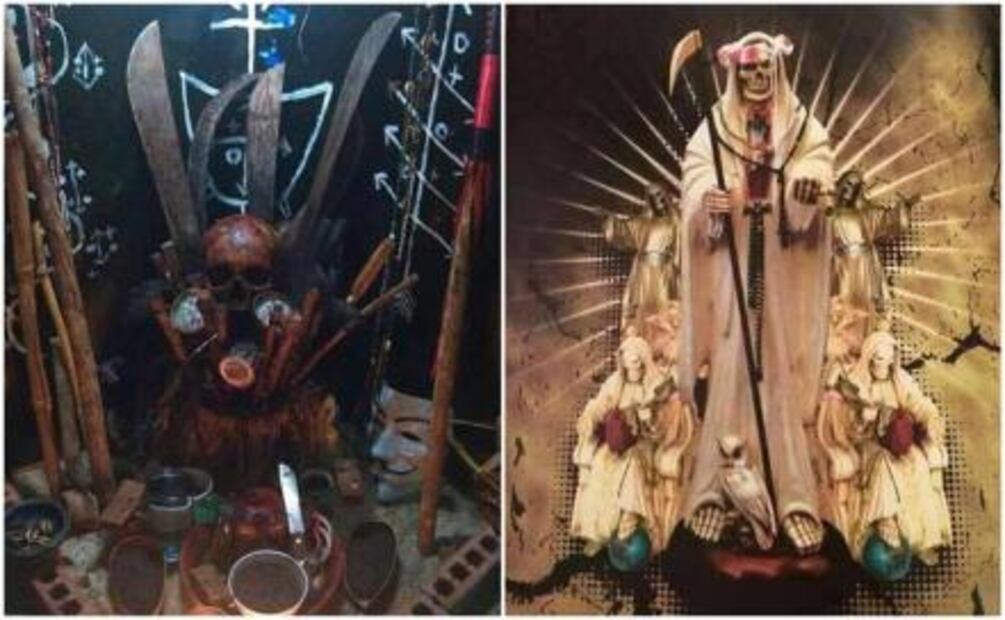 Oración a la Santa Muerte, última publicación de los presuntos feminicidas de Ecatepec