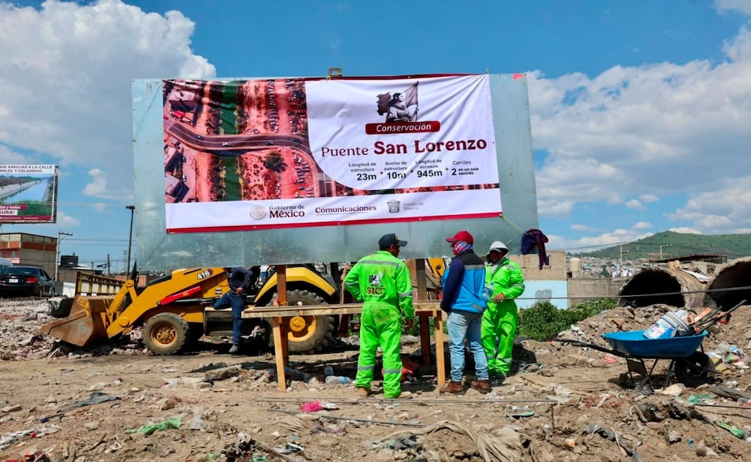 Cierran por reconstrucción el Puente San Lorenzo. Foto: Especial