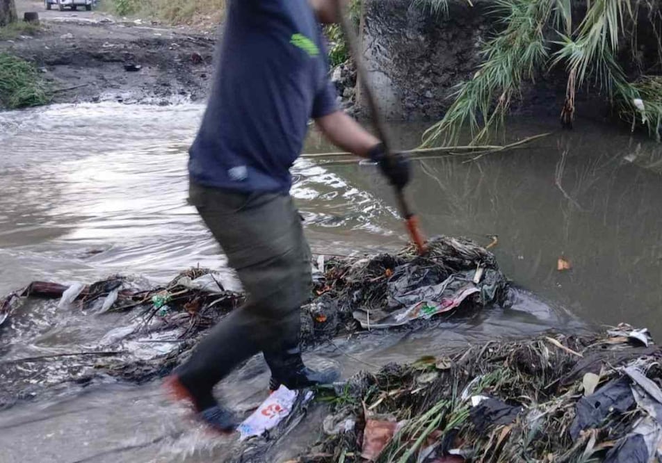 Las lluvias provocaron inundaciones, encharcamientos y el incremento en los niveles de ríos y barrancas en diversos municipios de Morelos. Foto: Especial