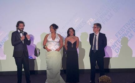 Diego Luna conmueve en Cannes con "Ceniza en la boca":"Es un recordatorio del padre que no quiero ser"