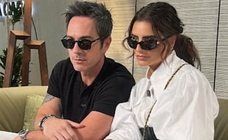 Aislinn Derbez reacciona a versiones de reconciliación con Mauricio Ochmann tras viaje juntos: “¿Y si sí?”
