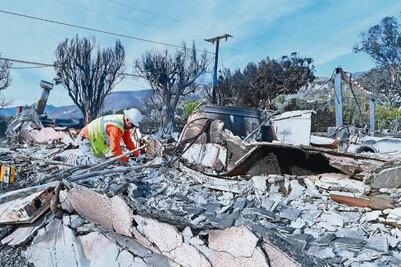 Crece amenaza de incendios en California