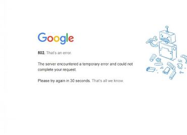Google se cae, presenta fallas en México. Surgen los memes