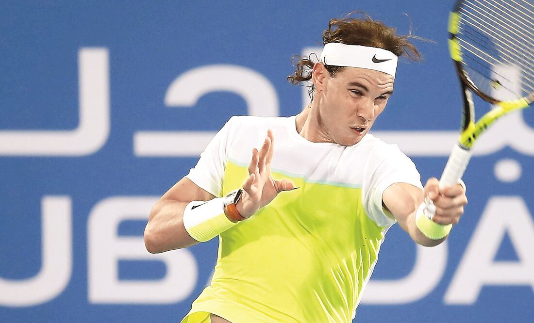 Rafael Nadal venció en semifinales a David Ferrer, en tres sets (ALI HAIDER. EFE)