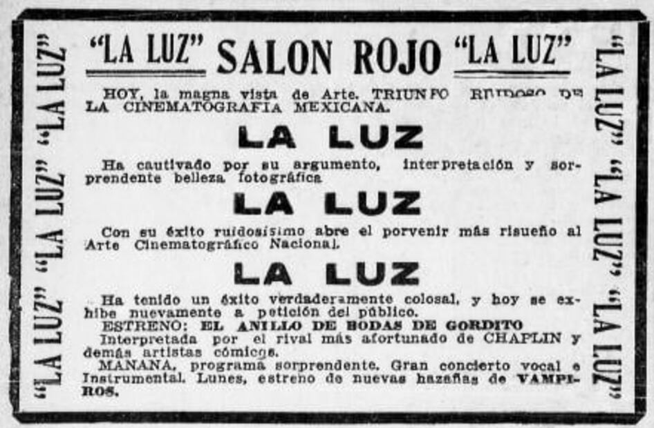 El primer cine capitalino y el primero con escaleras eléctricas