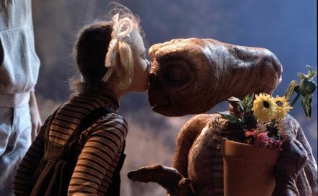 Escena de "E.T., el extraterrestre", de Steven Spielberg.