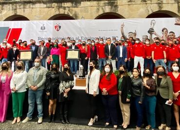Atlas recibe reconocimiento del Congreso de Jalisco