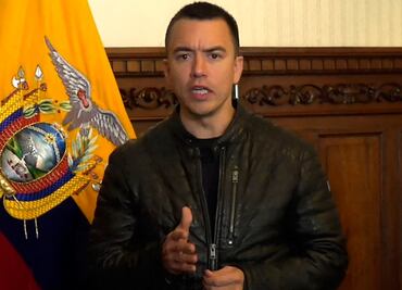 Presidente de Ecuador, Daniel Noboa, denuncia que lo quieren fuera de la contienda electoral del 2025