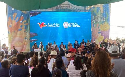 Inauguran Barco Utopía; suman 12 de estos espacios públicos en Iztapalapa