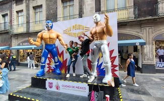 Familias capitalinas celebran el Día del Padre en el Fan Fest; "pensábamos que habría más gente", expresan