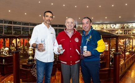Corona y el fútbol unen a Valentín Díez, Emilio Azcárraga y Daniel Cocenzo