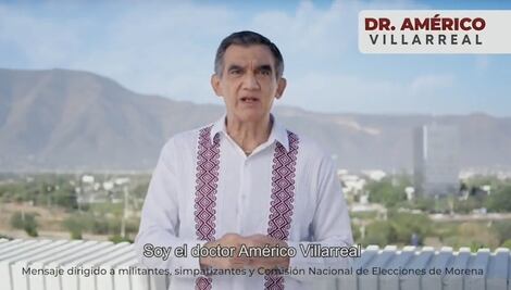 Presenta Américo Villarreal denuncia penal  por guerra sucia en su contra