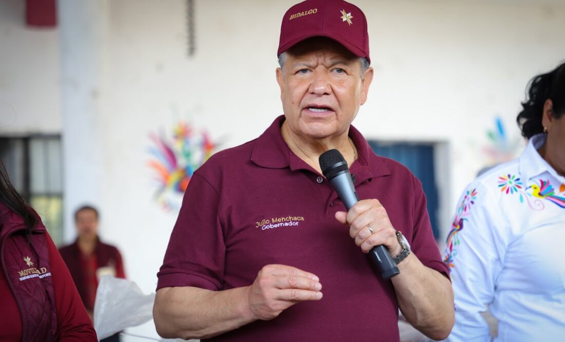 Gobernador de Hidalgo supervisa atención a familias afectadas por lluvias (27/10/2025). Foto: Especial