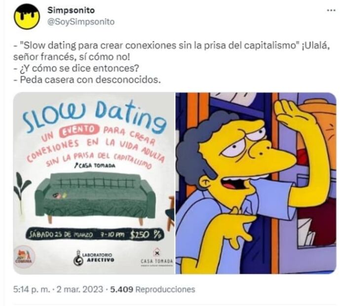 “Slow Dating”, el evento para conocer gente que agotó entradas pese a críticas en redes