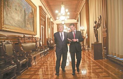 Los tesoros de Palacio Nacional y las tareas de su nuevo "gobernador" 