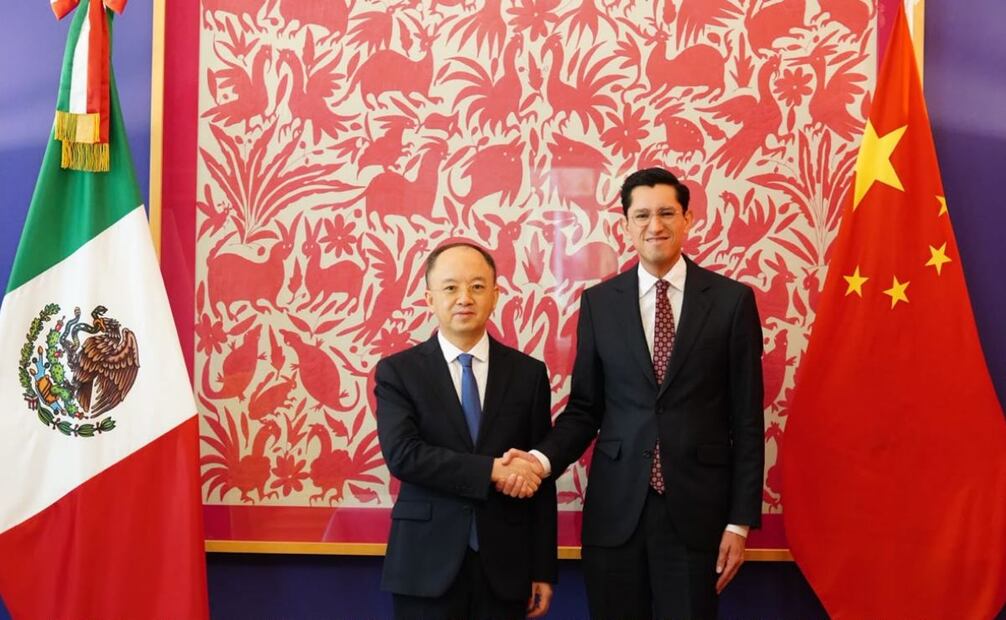 Canciller Roberto Velasco inaugura consulado mexicano en Chongqing, China. Foto: Especial