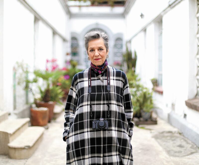 Lourdes Almeida tiene una carrera de experimentación con la fotografía que incluye proyectos editoriales. Foto/GERMÁN ESPINOSA. EL UNIVERSAL