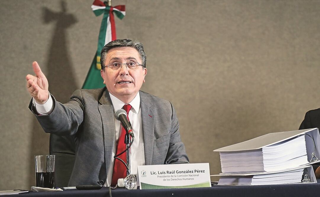 Luis Raúl González Pérez, aseguró que la CNDH continuará trabajando a favor de la sociedad mexicana. (Foto: Archivo/El Universal)