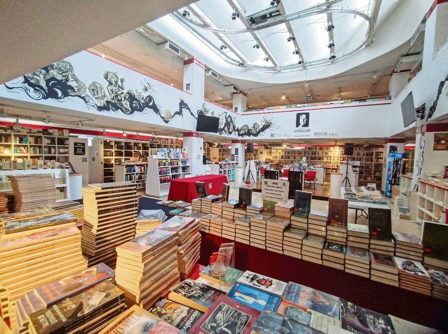 Librería Octavio Paz del Fondo de Cultura Económica.
Foto: EL UNIVERSAL / Gabriel Pano
