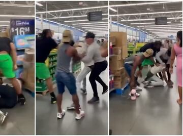 VIDEO. Clientes impiden violación de una mujer en un Walmart
