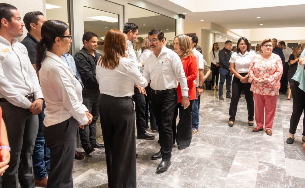 Rector de la Universidad Autónoma de Tamaulipas (UAT), Dámaso Anaya Alvarado (07/08/2025). Foto: Especial