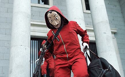 ¿Cómo es el atraco en "La casa de papel"?