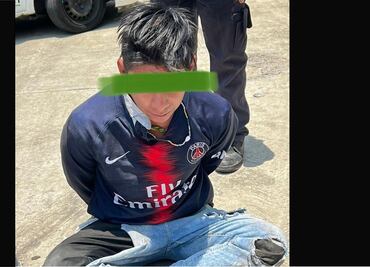 Caen presuntos ladrones de combis en la México-Querétaro