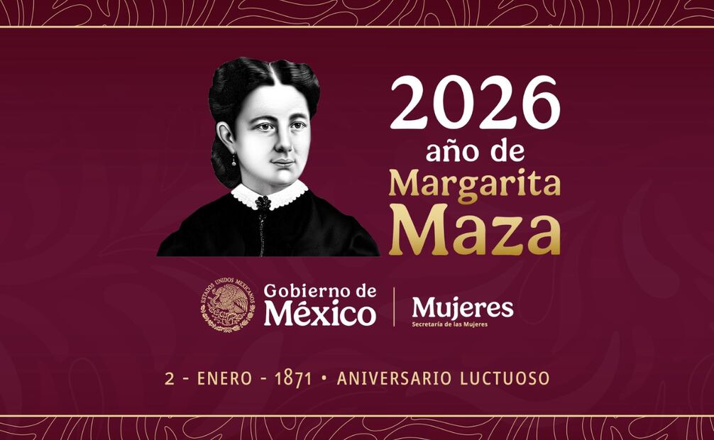 ¿Quién era Margarita Maza Parada y por qué se convirtió en la nueva imagen del Gobierno de México? Foto: Secretaría de las Mujeres