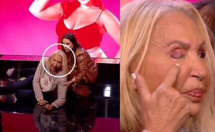 VIDEO: Laura Bozzo vive bochornoso momento en programa por culpa de su maquillaje