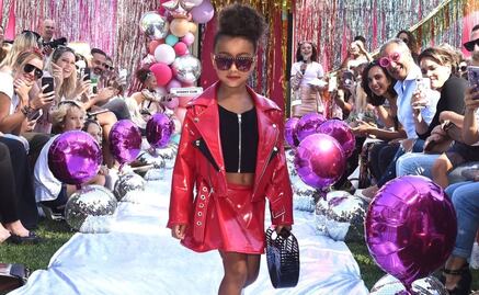 North West debuta como modelo y Kim Kardashian se siente muy orgullosa