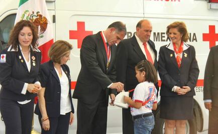 Cué inicia colecta anual de la Cruz Roja en Oaxaca