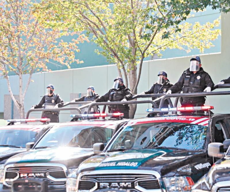 La alcaldía Miguel Hidalgo creó la policía Covid, encargada de disuadir las fiestas clandestinas. Foto: ESPECIAL