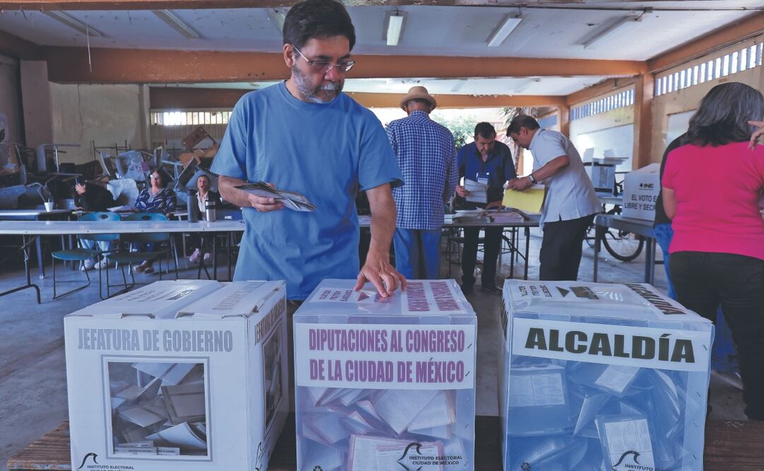 Los diferentes partidos de la Ciudad de México proyectan que ya están encaminados en sus labores rumbo a las elecciones intermedias de 2027. ARCHIVO EL UNIVERSAL