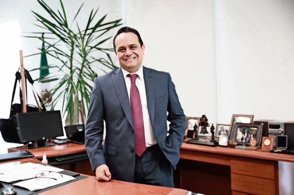 Francisco Javier Acuña Llamas, nuevo presidente del Instituto Nacional de Transparencia. (ALEJANDRA LEYVA. EL UNIVERSAL)