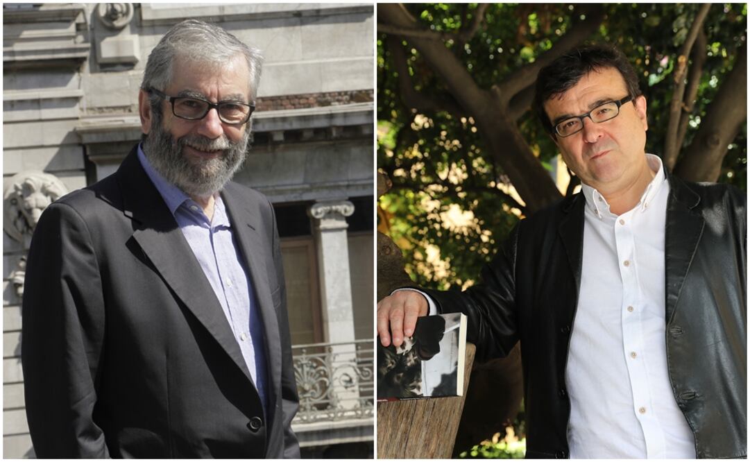 Antonio Muñoz Molina, con "Como la sombra que se va"; y Javier Cercas, con "El Impostor", aspiran al Man Booker Internacional. Foto: Archivo