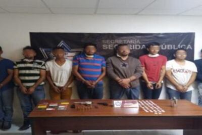 Caen 8 presuntos integrantes de célula del CJNG en Puebla 